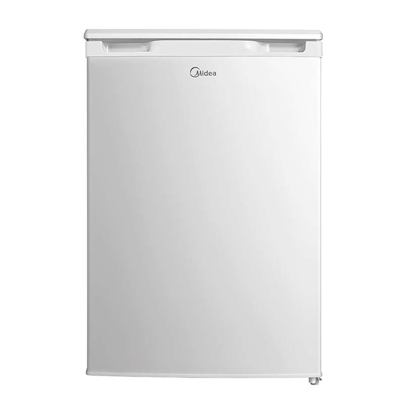 Midea MDRD194FGE01 55.3cm Undercounter Fridge Freestanding Transparent Drawers LED Lights 131L White